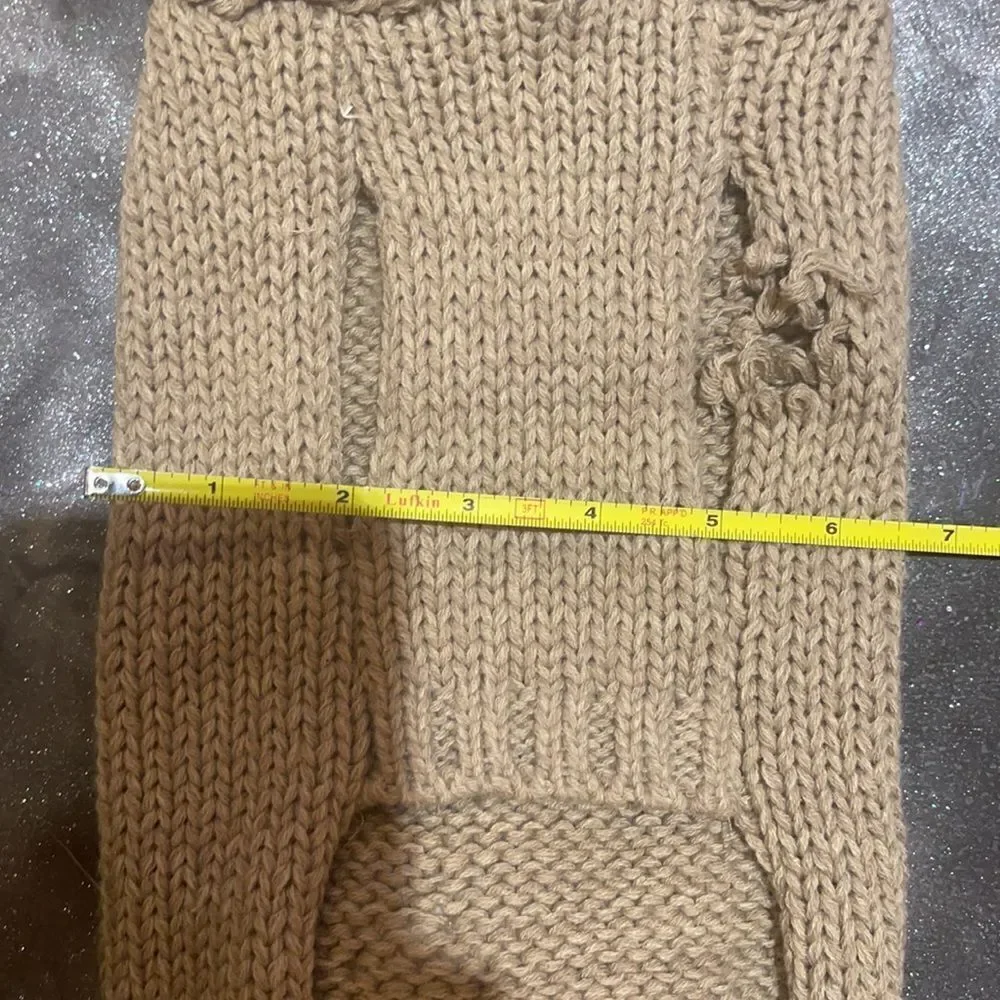 ADORABLE KNIT bunny hoodie for your pet!